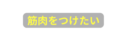 筋肉をつけたい